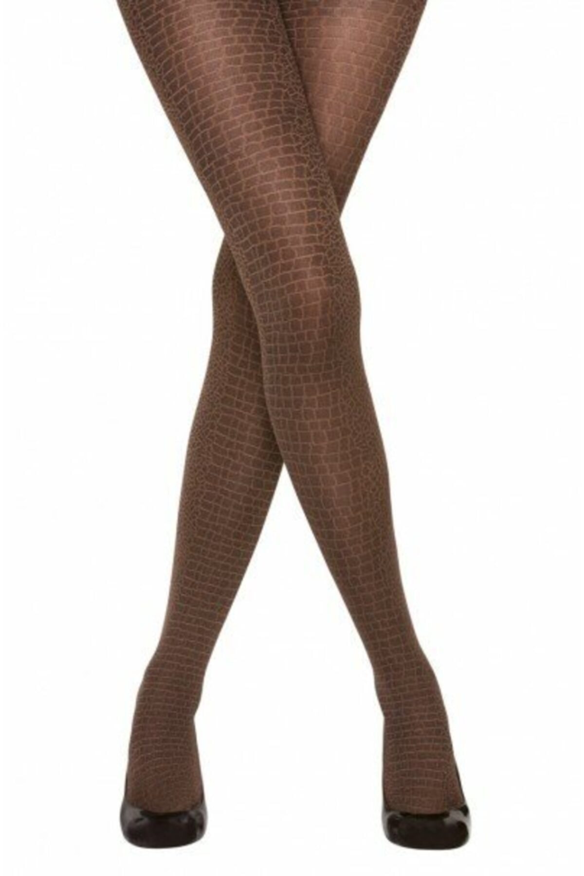 Penti 60 Den Gemma Kilotlu Çorap(Kakao)