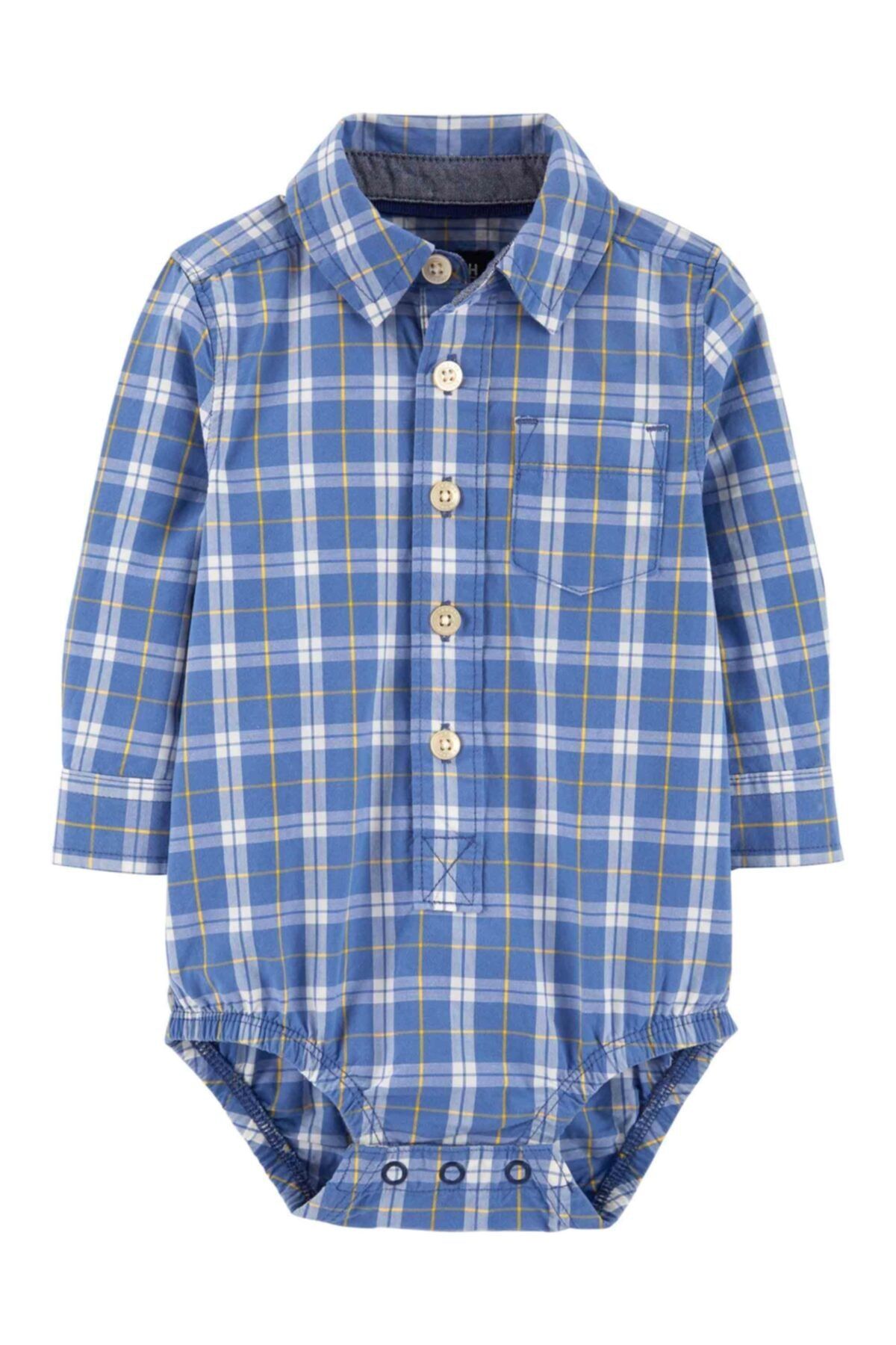 Oshkosh B’Gosh Erkek Bebek Gömlek Body
