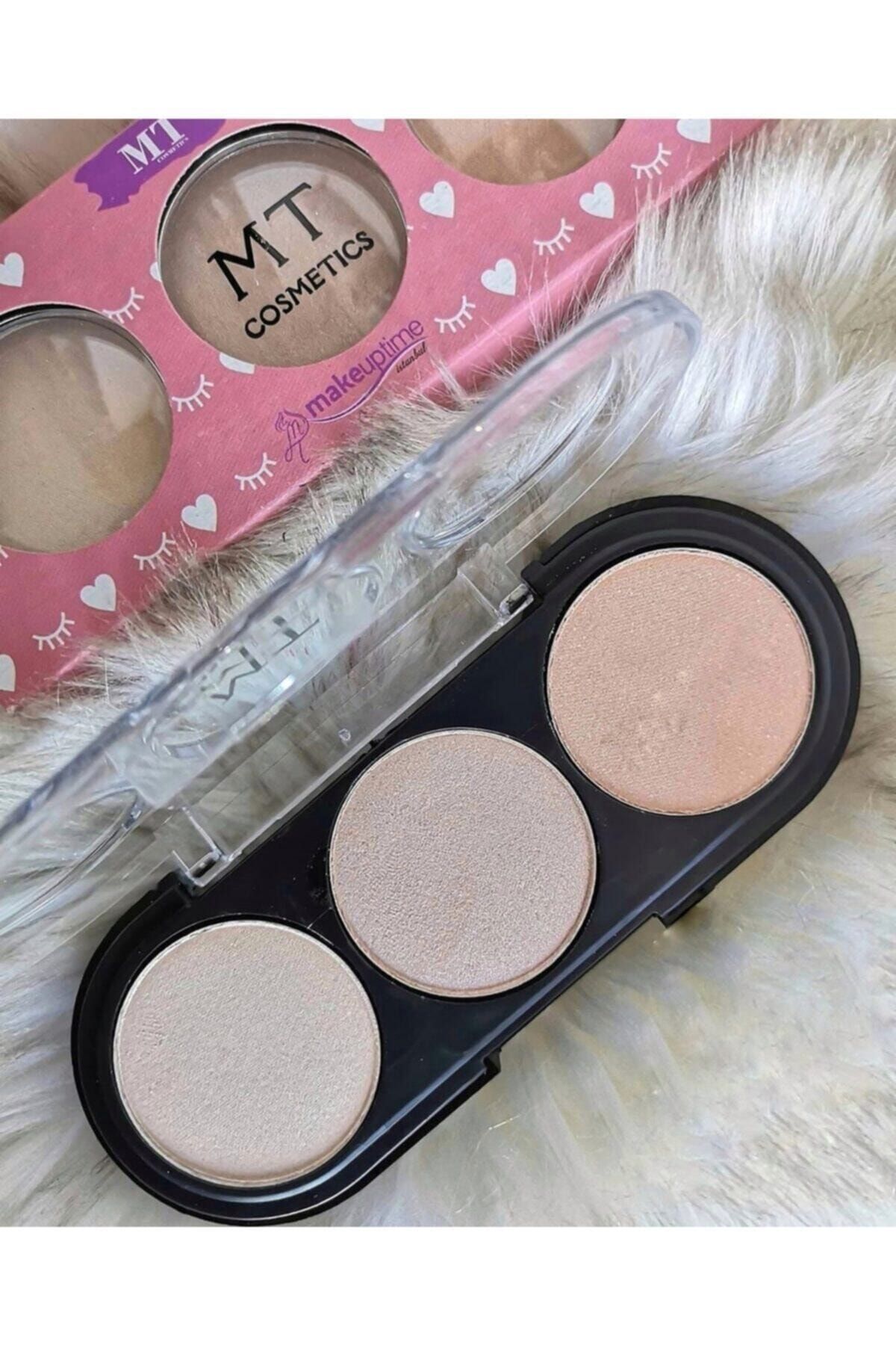 Roesıa Rose Cosmetics Rose Makeuptıme 3'lü Hıghlıghter Paleti