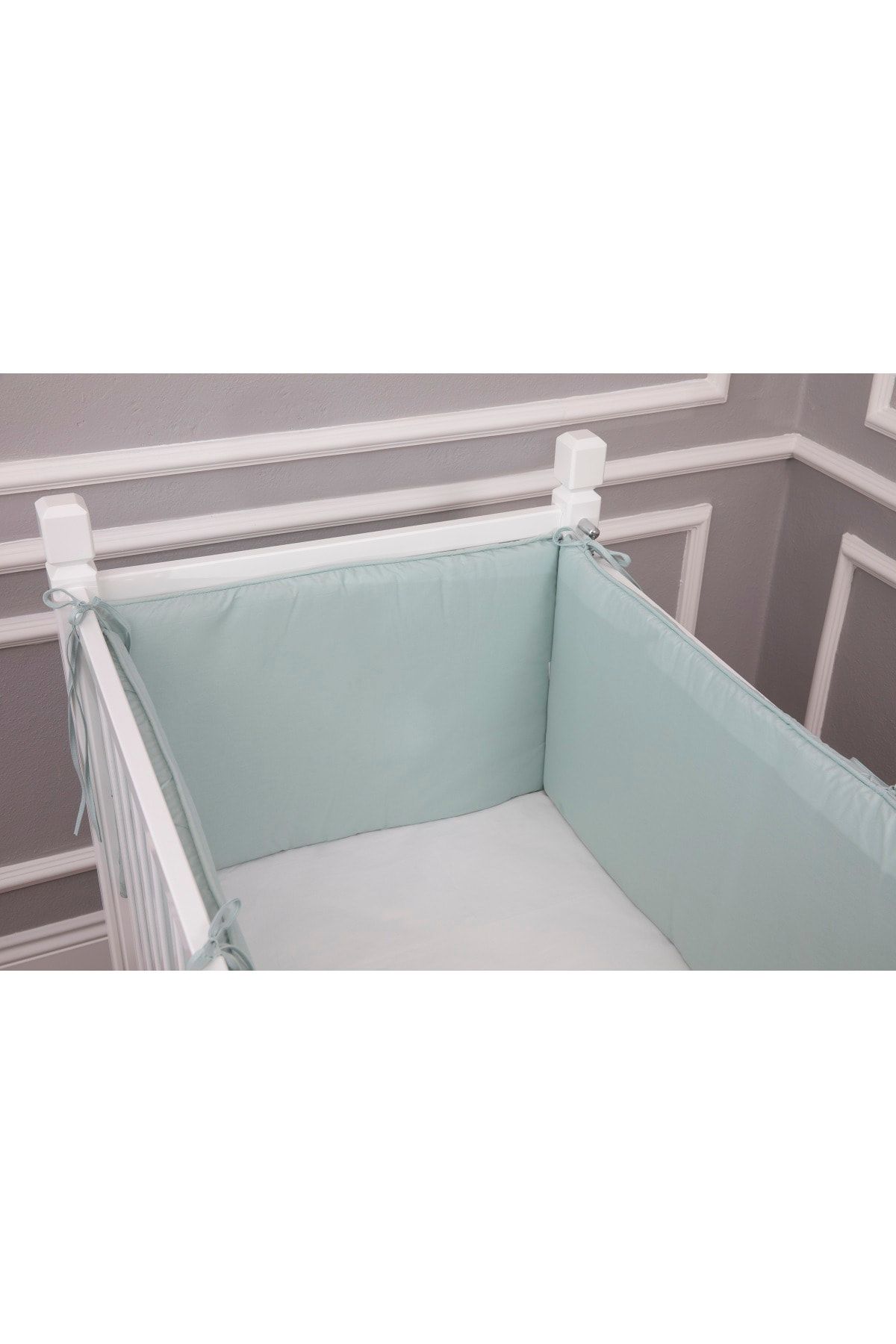 MAYA BABY Basic Yan Koruma Seti 3 Parça 70x130 Yeşil