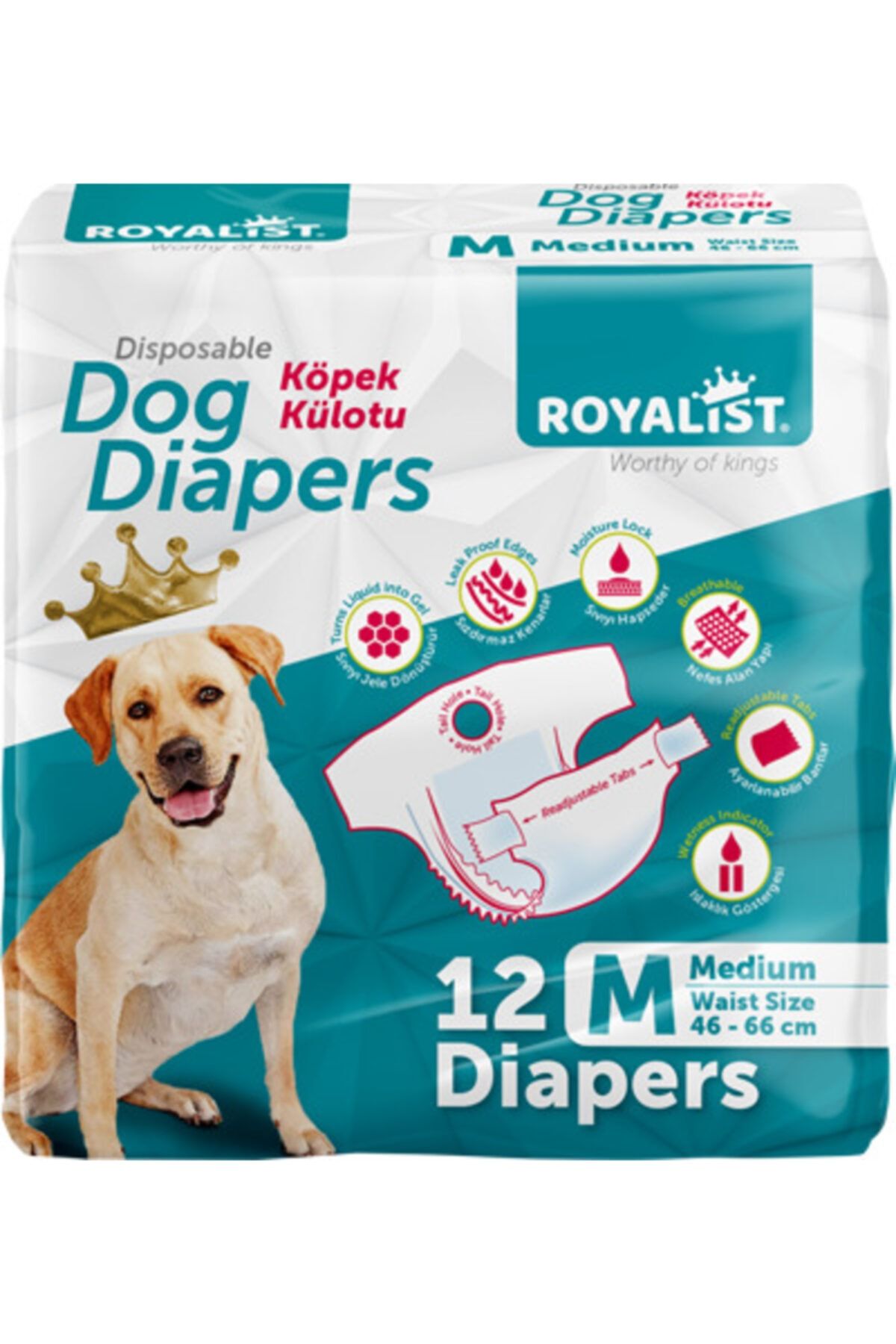 Royalist Köpek Külodu Royalıst Medium 12 Li