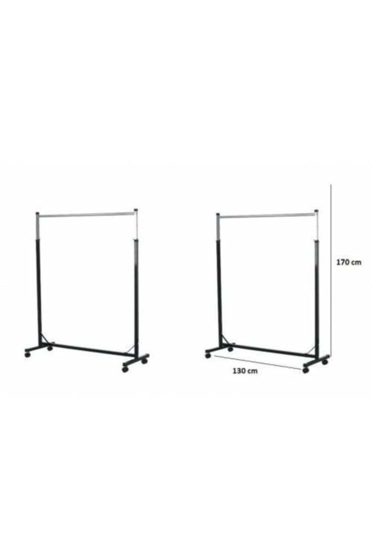 Markasız Tekerlekli Stand Askılık (Eşek) Stant