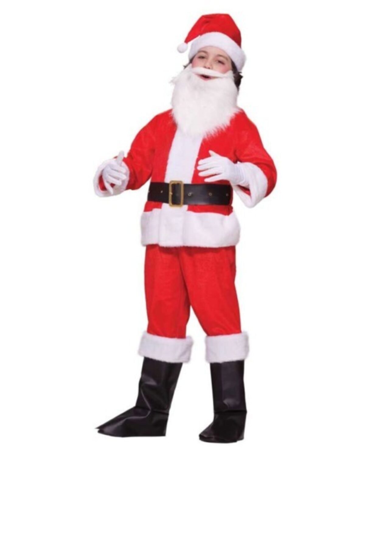 Kostüm Sarayı Noel Baba Kostümü Lüks