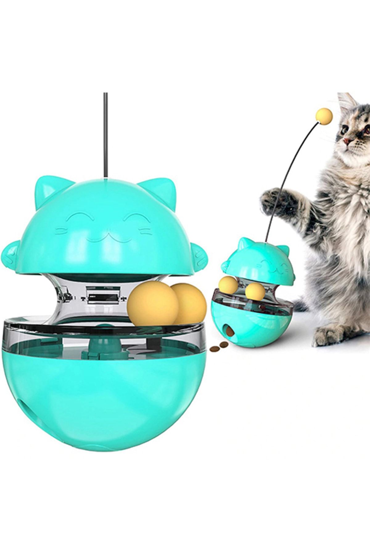 tamam kedi besleyici oyuncaklari aperatif tutucu kendi kendine besleme oyuncakari fiyati yorumlari trendyol