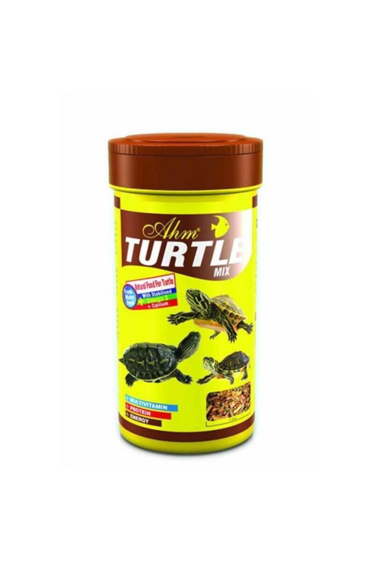 Ahm Turtle Mix Karışık Kaplumbağa Yemi 250ml