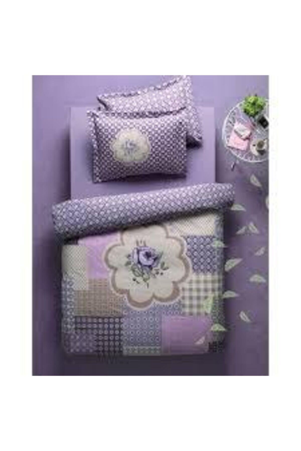 Karaca Home Rosemary Mürdüm Genç Tek Kişilik Pike Takımı
