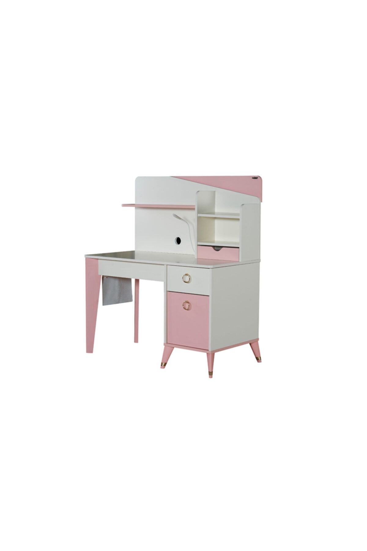 CaddeYıldız Soho Pembe Çalışma Masası