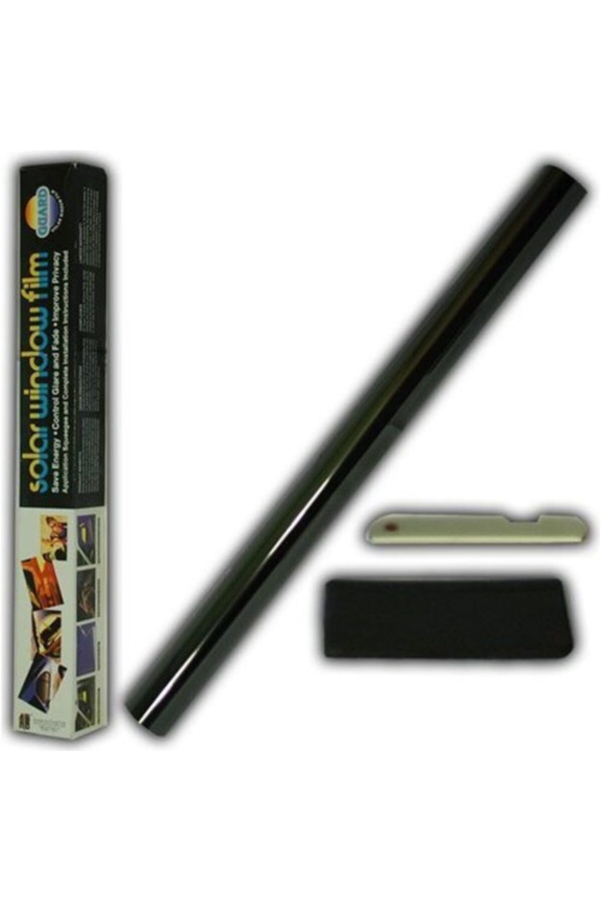 CARVONN Nettedarikcisi Ozy Süper Koyu Siyah Cam Filmi Normal %05 Super Dark Black 50cm * 6m