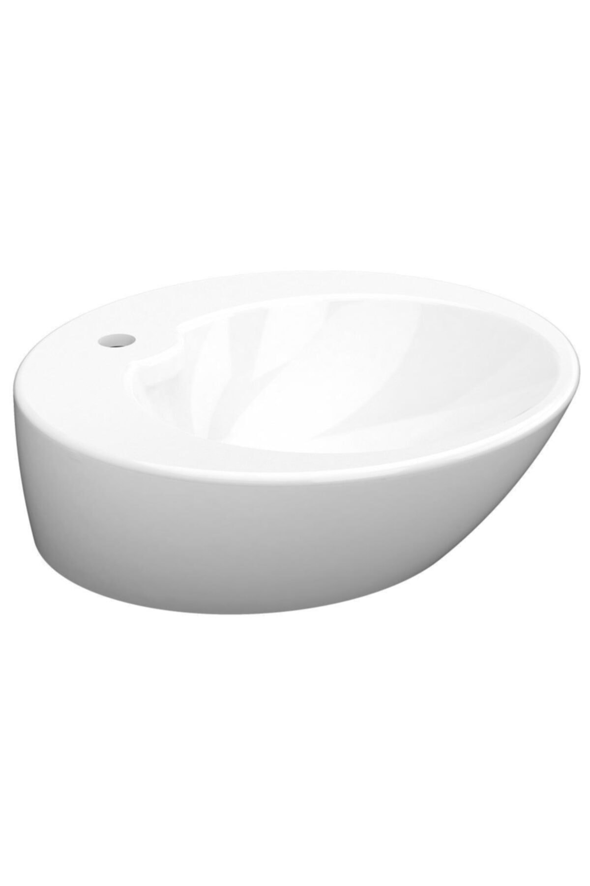 İDEVİT Alfa Tezgah Üstü Daire Lavabo (51x51) 3101-0525