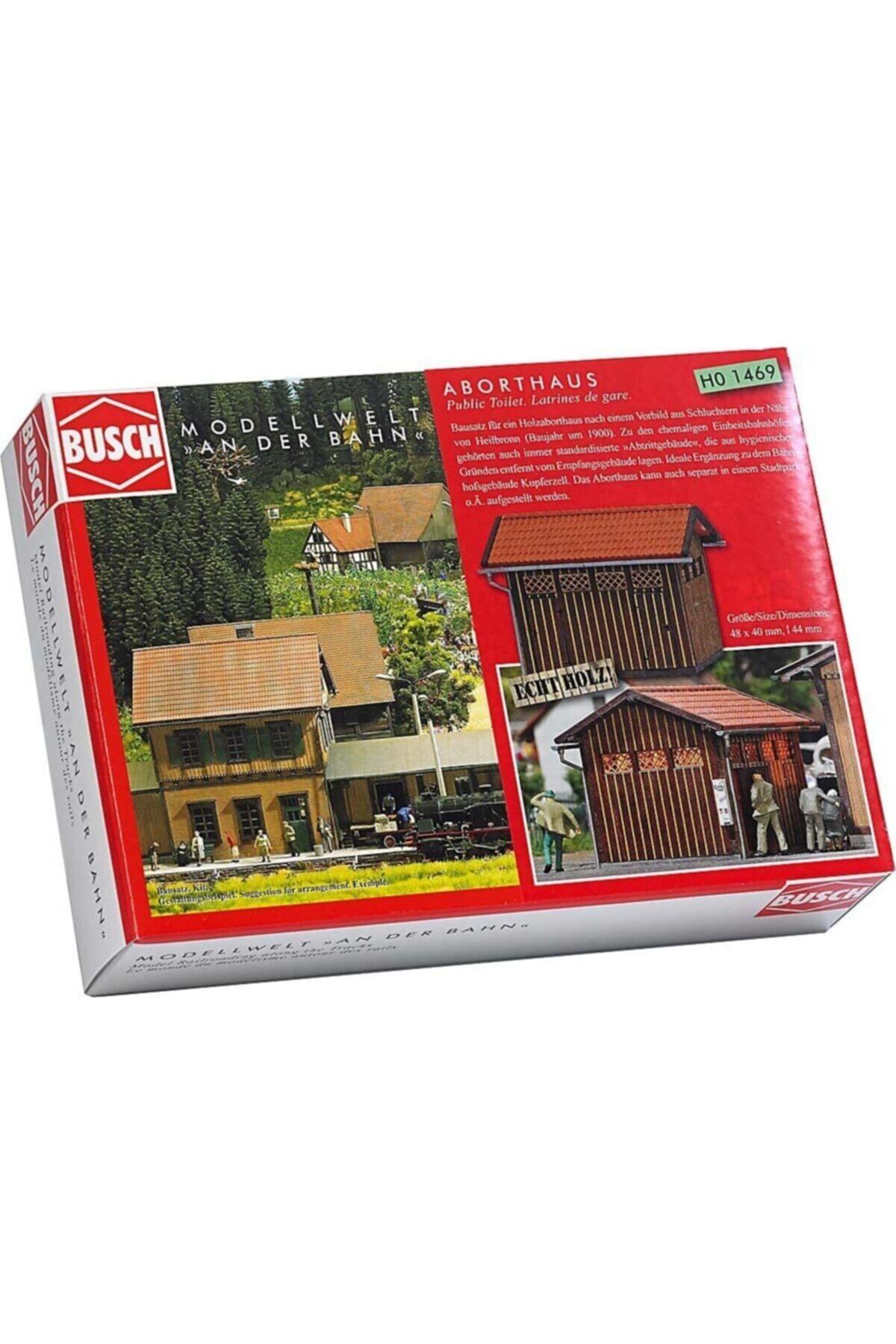 Busch H0 Public Toilet Model Umumi Tuvalet