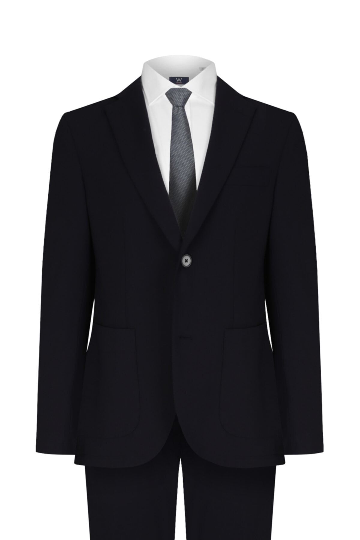W Collection SİYAH JERSEY TAKIM ELBİSE