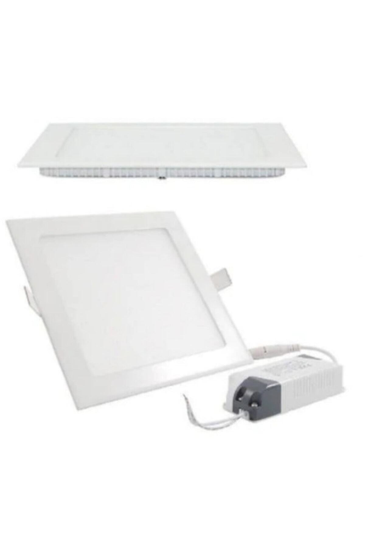 Forlife 12 Watt Kare Led Panel Slim Kasa Sıva Altı Beyaz