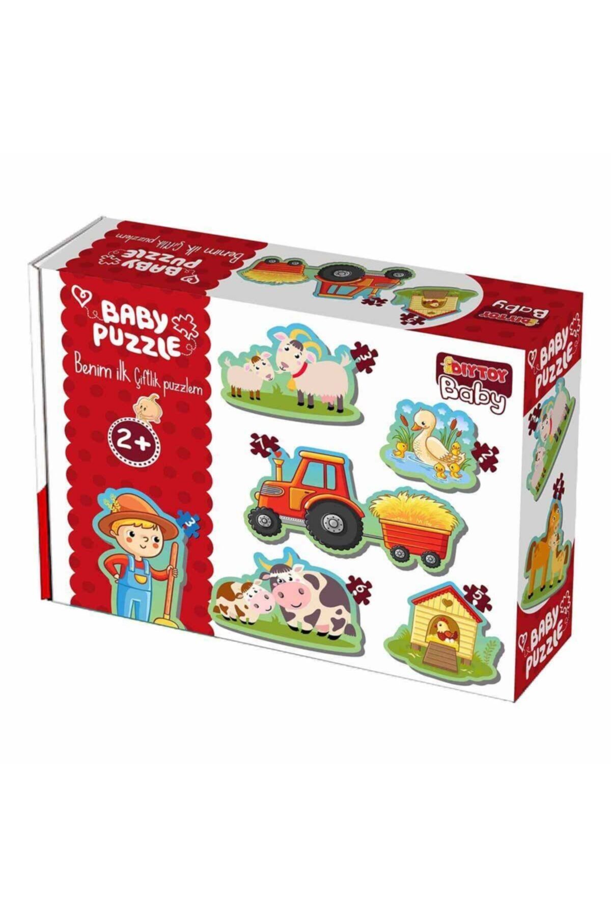 DIYTOY Baby Puzzle Benim Ilk Çiftlik Puzzle'm