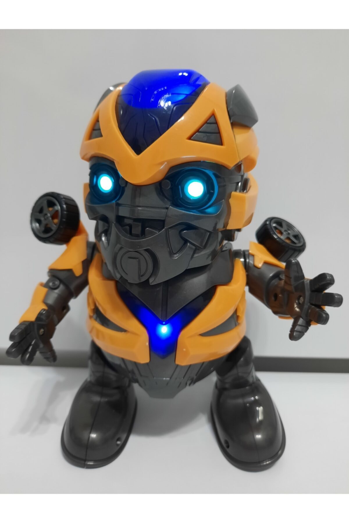 dance hero Işıklı Müzikli Dans Eden Bumblbee Sevimli Robot
