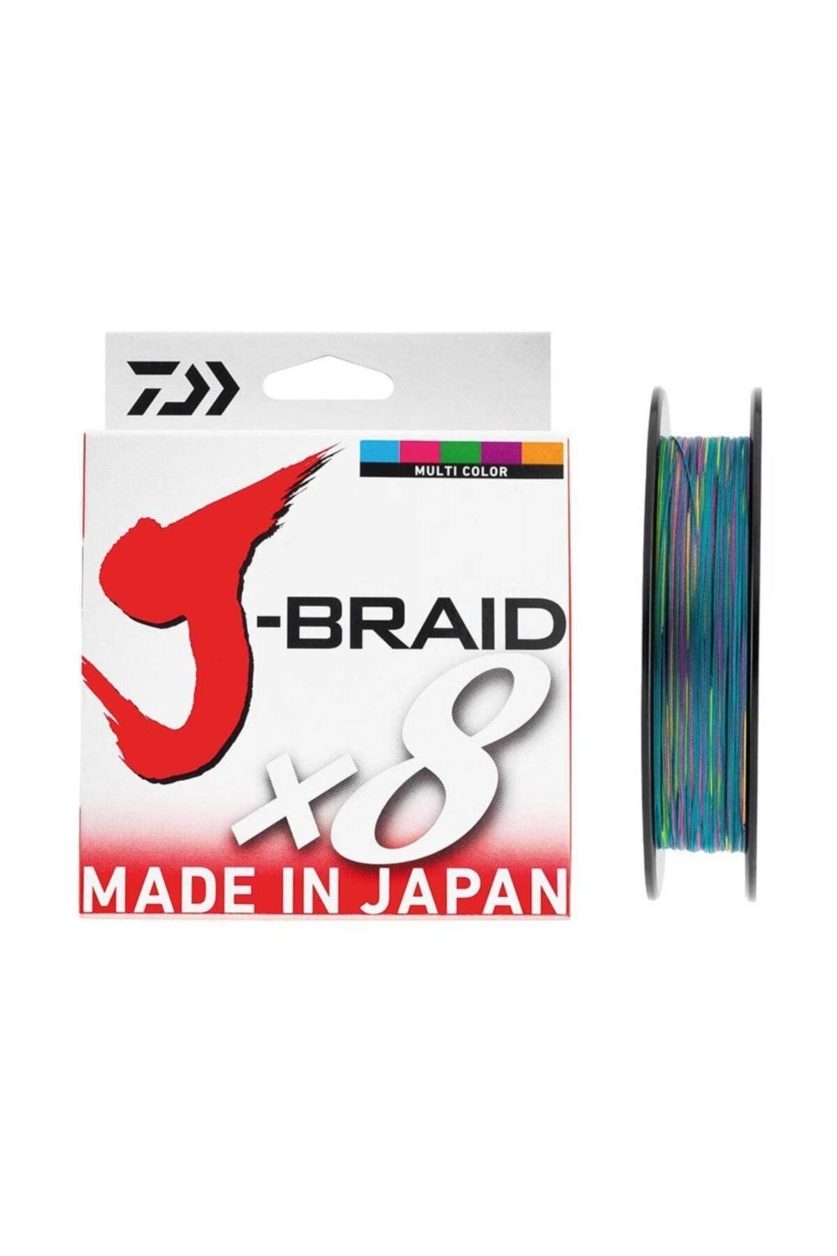 DAIWA Jbraid 8b 300m Multicolor Ip Misina - 0,20mm