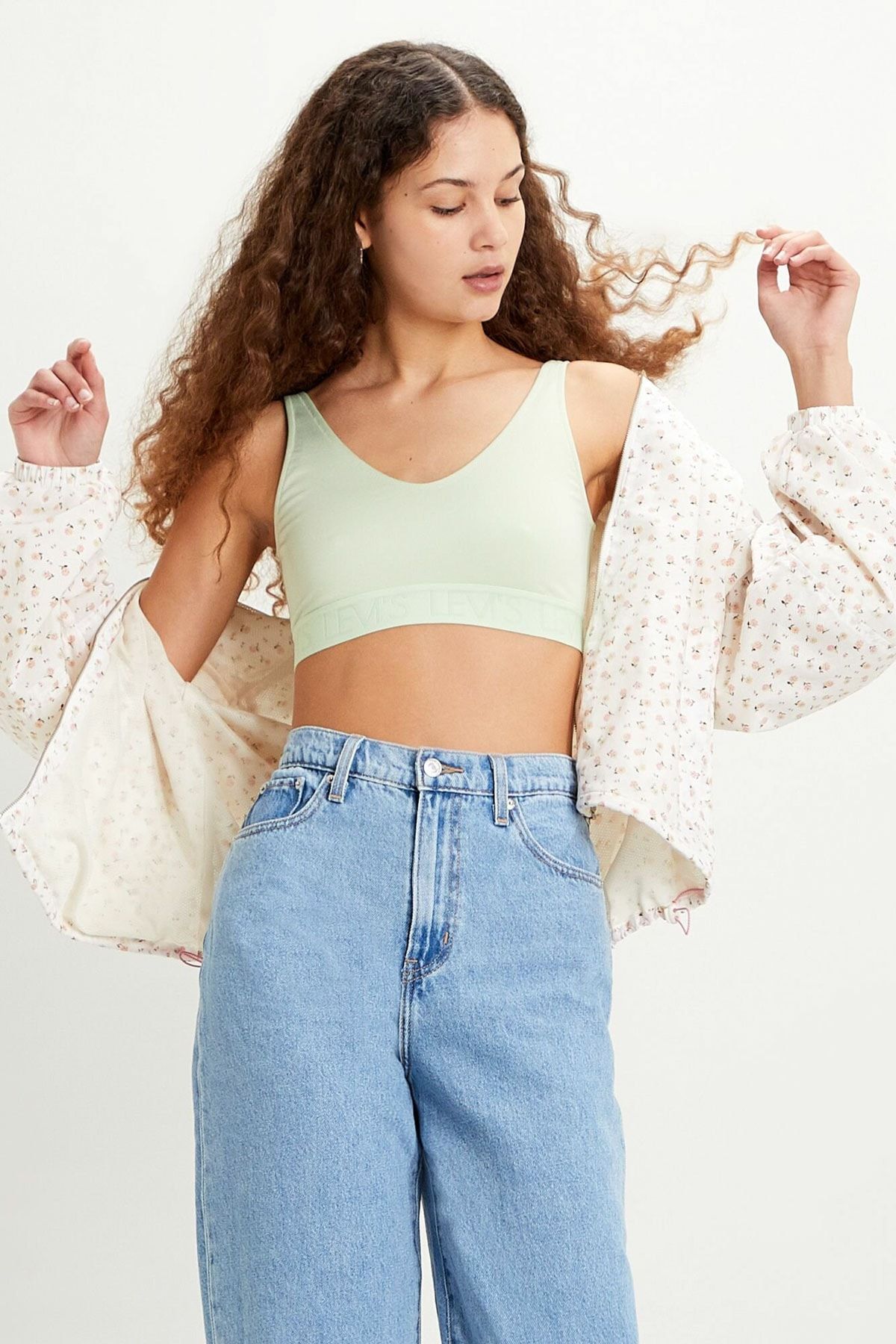 Levi's Askılı Logo Baskılı Sporcu Crop Atlet Kadın Atlet 246370005