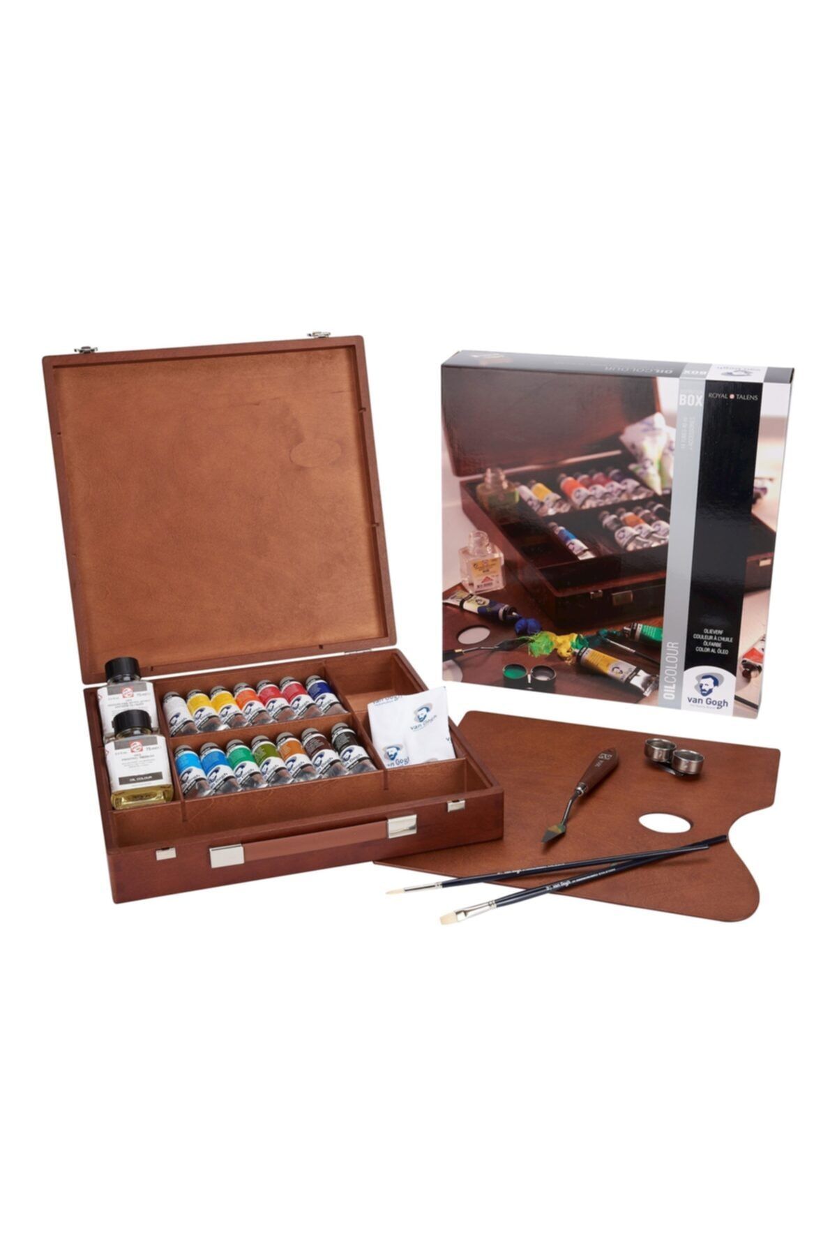 Van Gogh : Yağlı Boya : Inspiration Box (ahşap Kutu) : 14 Renk X 40 Ml