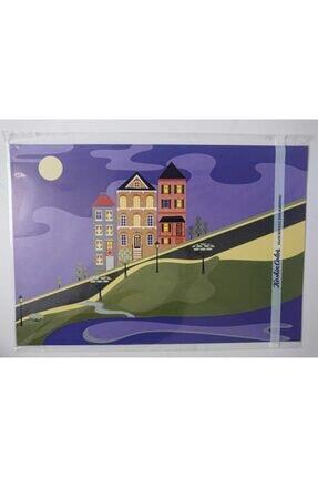 35x50 Konulu Fon Kartonu 10 Lu Paket-gece Image 0