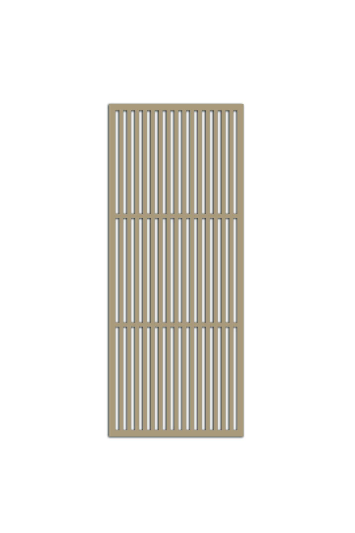 Liar Dekor Liar Ahşap Seperatör (Paravan) - KSP-213 - (10 mm) - (100 cm x 210 cm) - (Ham)