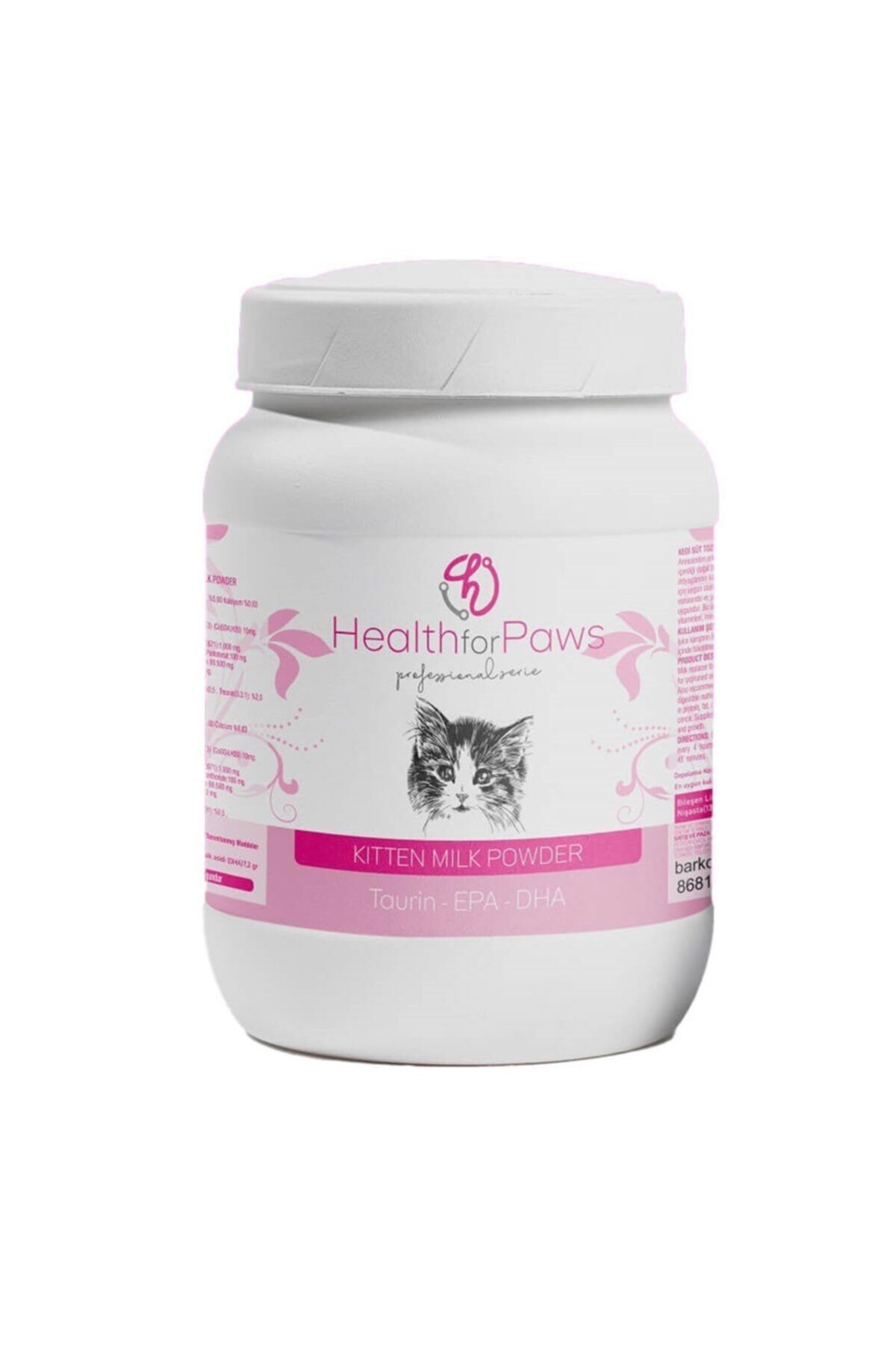 HEALTH FOR PAWS Kitten Milk Yavru Kedi Süt Tozu 250 Gr