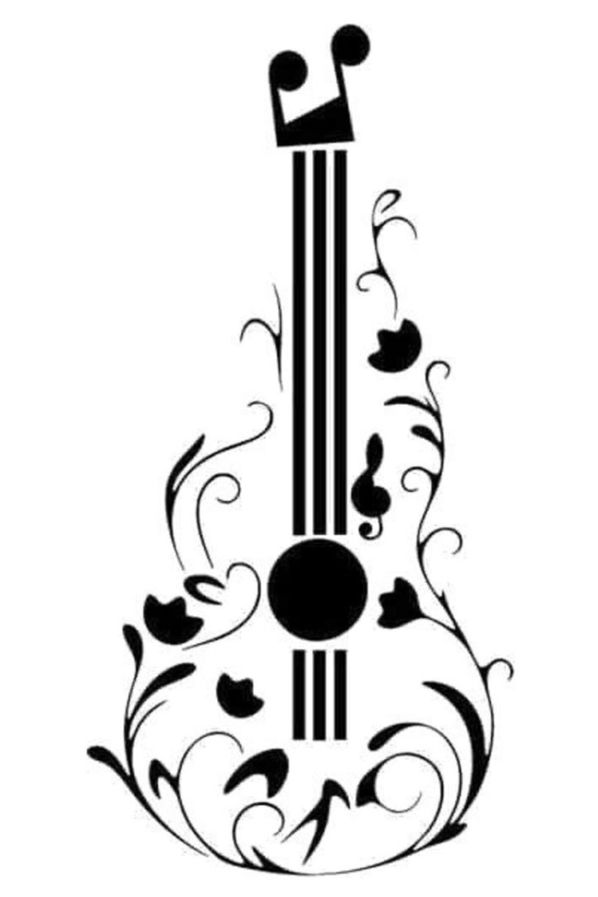 remifol Duvar Sticker Gitar