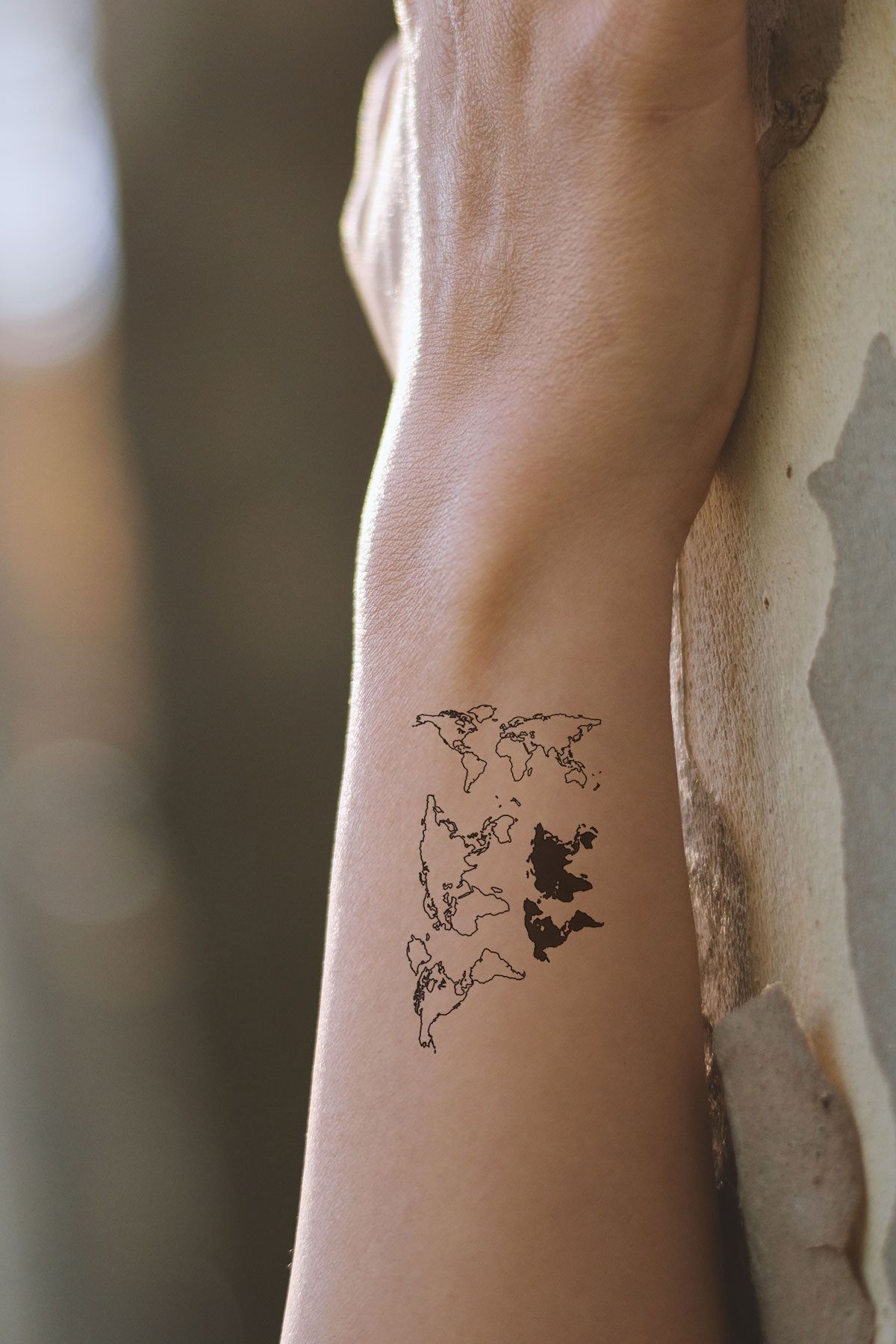 TAKIŞTIR Geçici Dünya Mini Dövme Tattoo