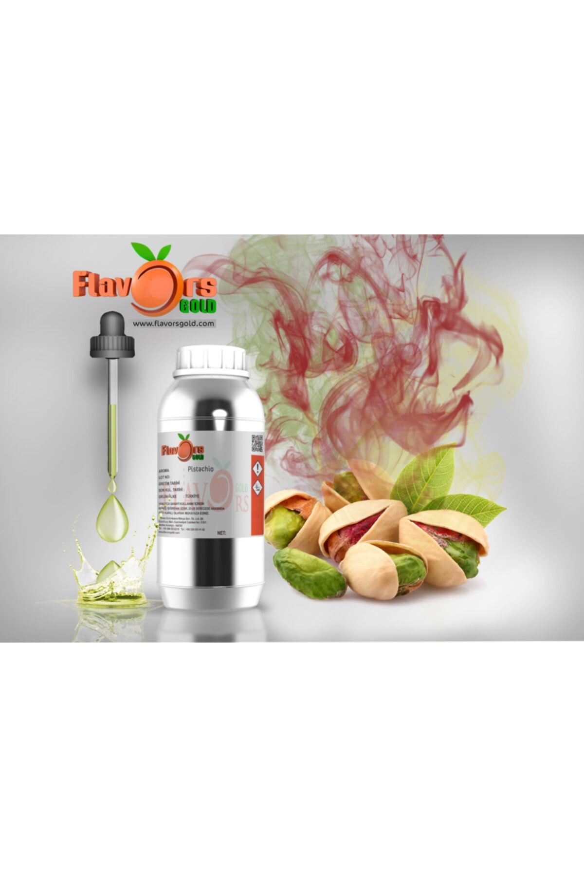 GOLD FLAVORS Antep Fıstığı Emülsiyon Aroması