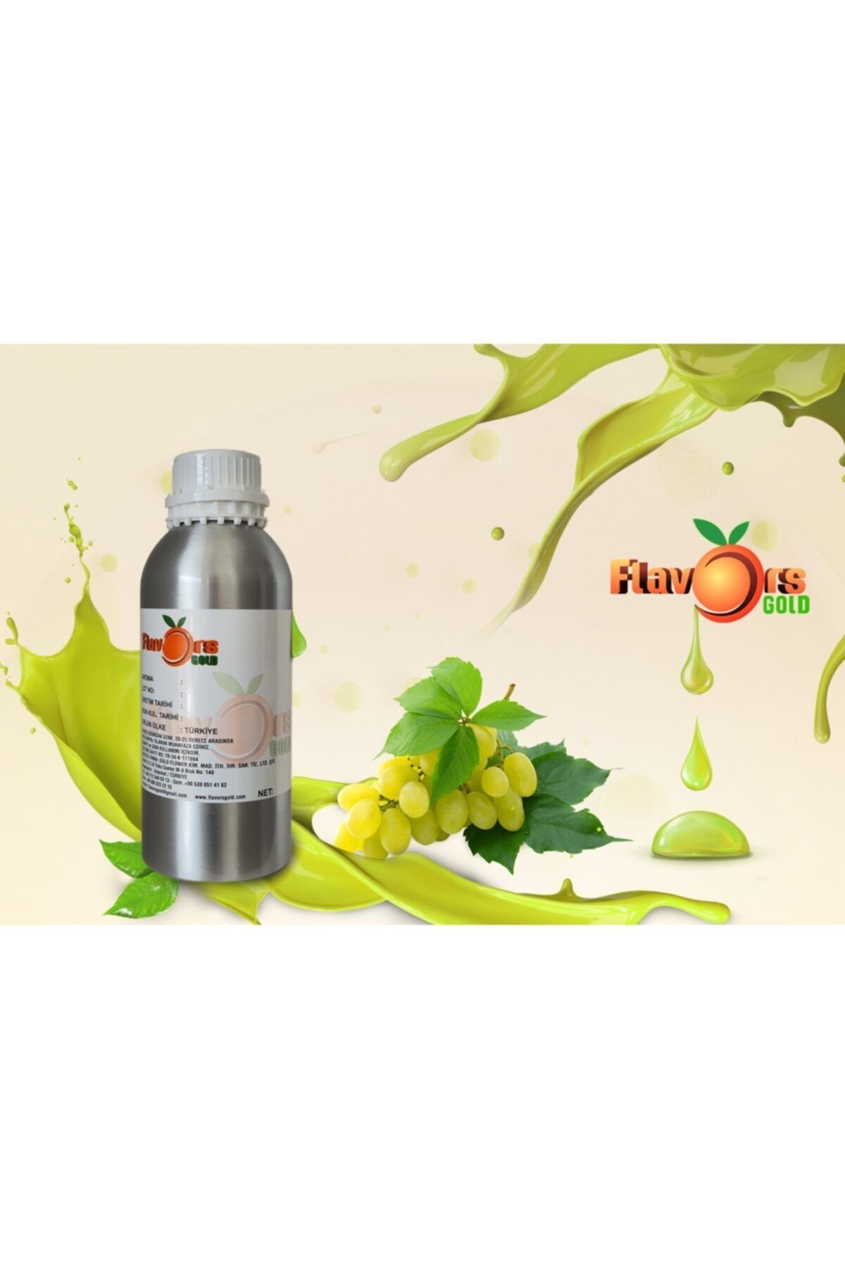 GOLD FLAVORS Yeşil Üzüm Aroması