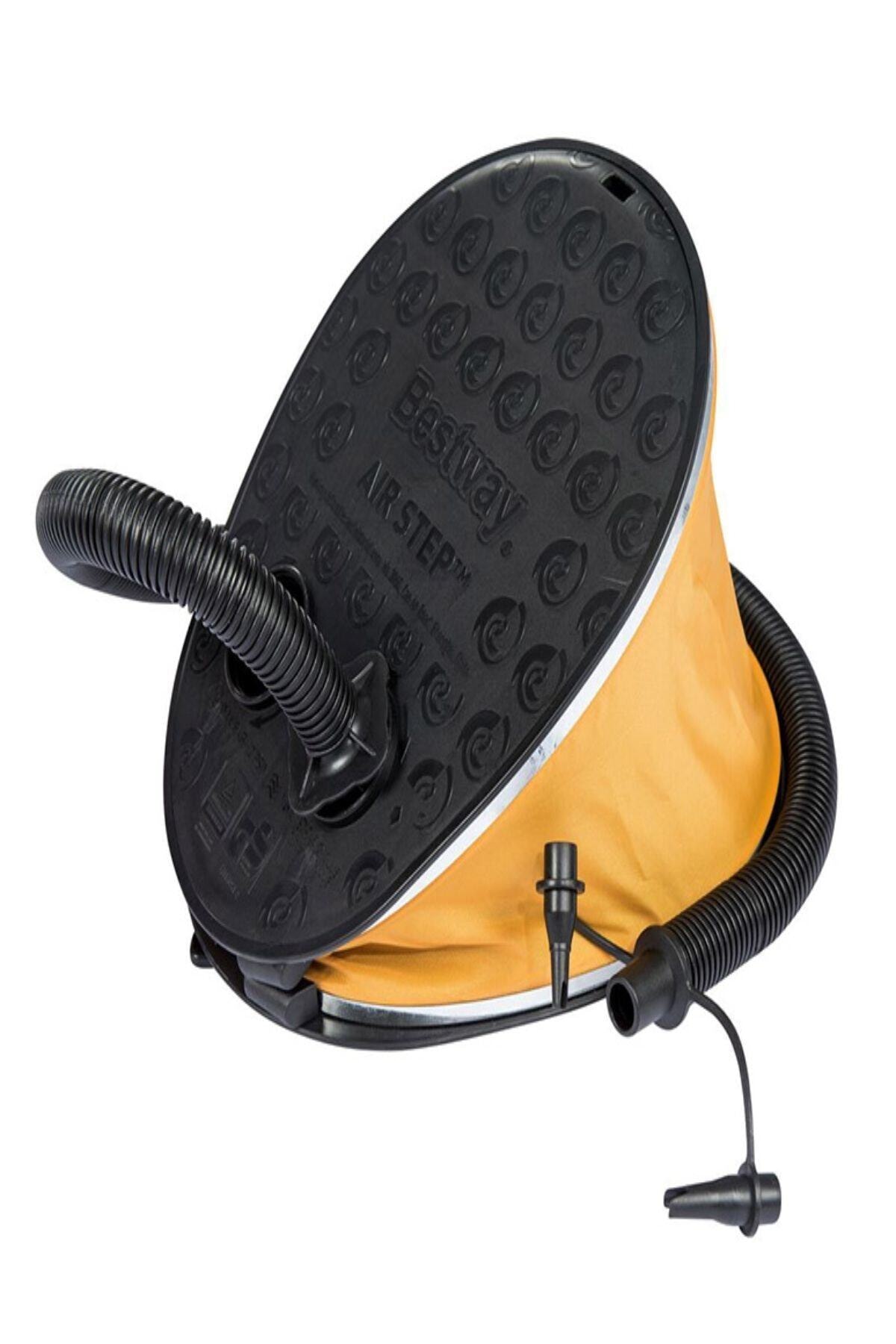 BESTWAY Siyah Sarı  Profesyonel Ayak Pompası 29x22 cm 62005