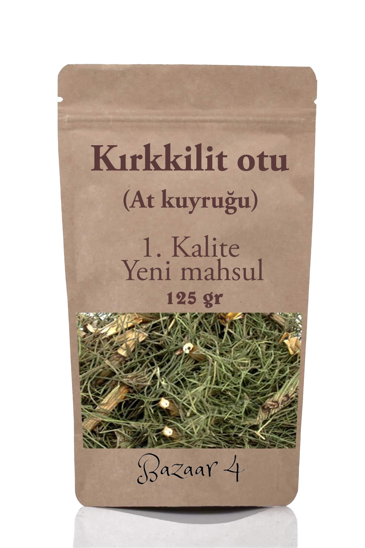 BAZAAR 4 Kırk Kilit Otu - At Kuyruğu - Kırkkilit 125 Gr 1.kalite Taze Yeni Mahsül