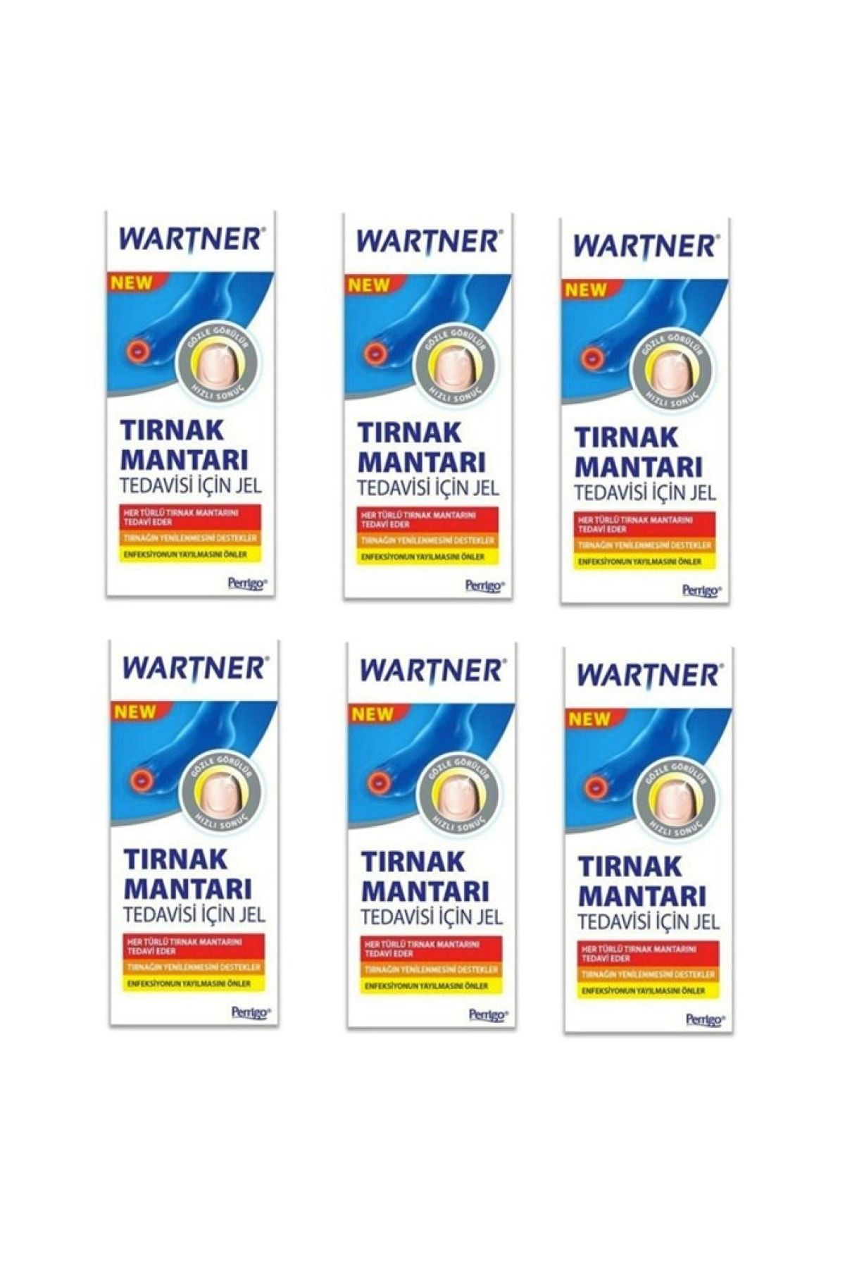 Wartner Tırnak Mantarı İçin Jel 7 ml 6 Adet