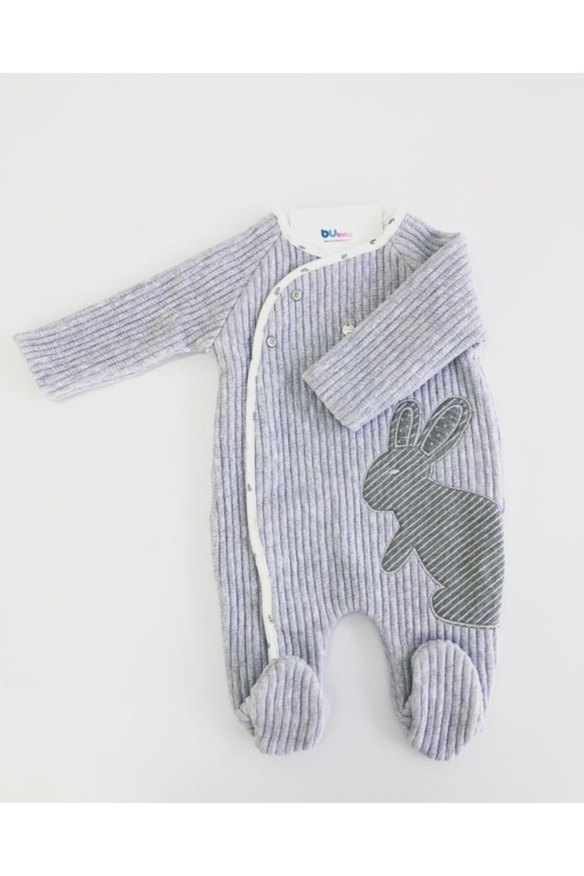 Babydoll Gri Tavşanlı Tulum Unisex