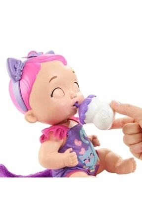 My Garden Baby Sesli Ve Aksesuarlı Yavru Kedi Bebeğim Hhp27 - Mor Image 0
