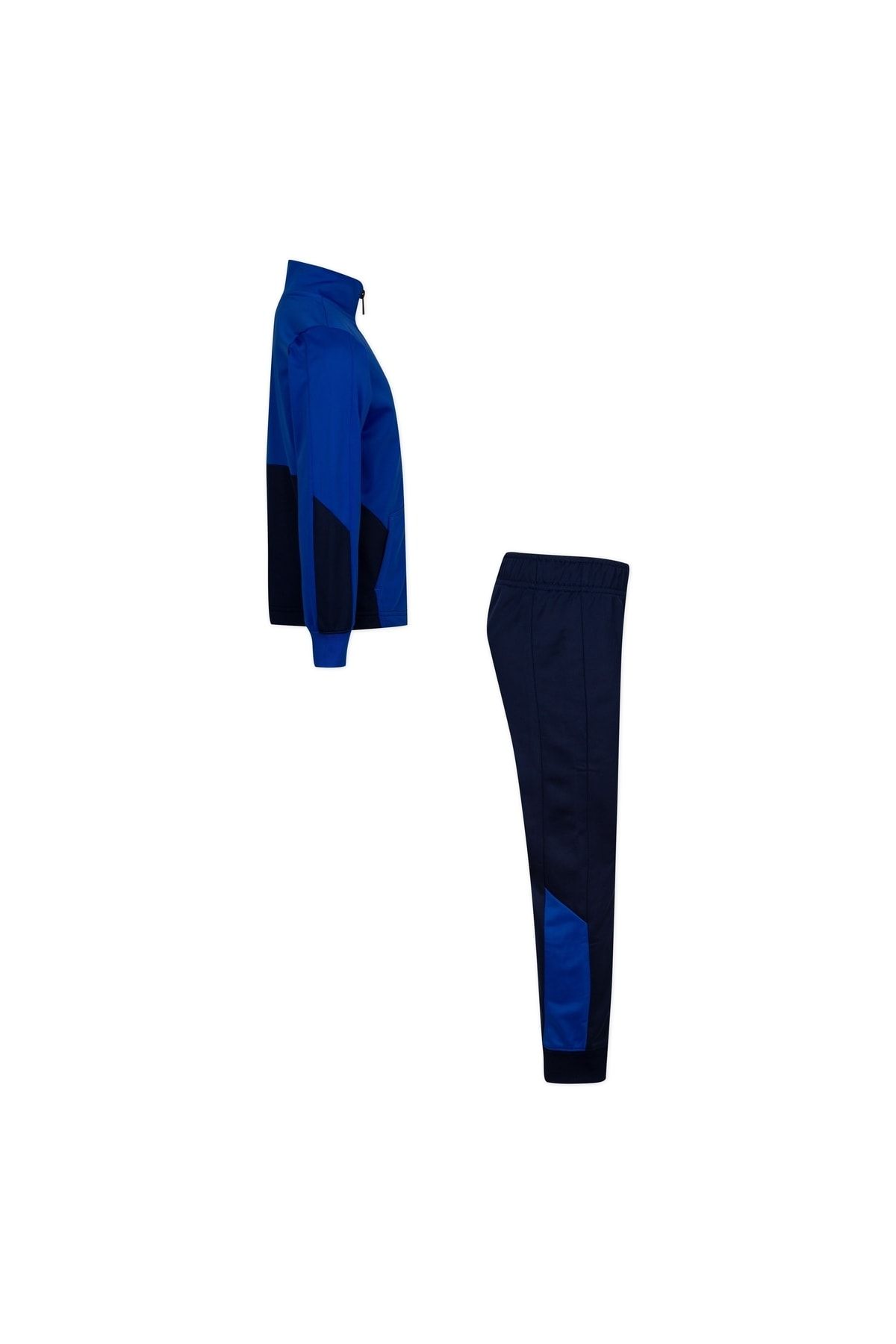 Royal blue and black nike new arrivals sweatsuit