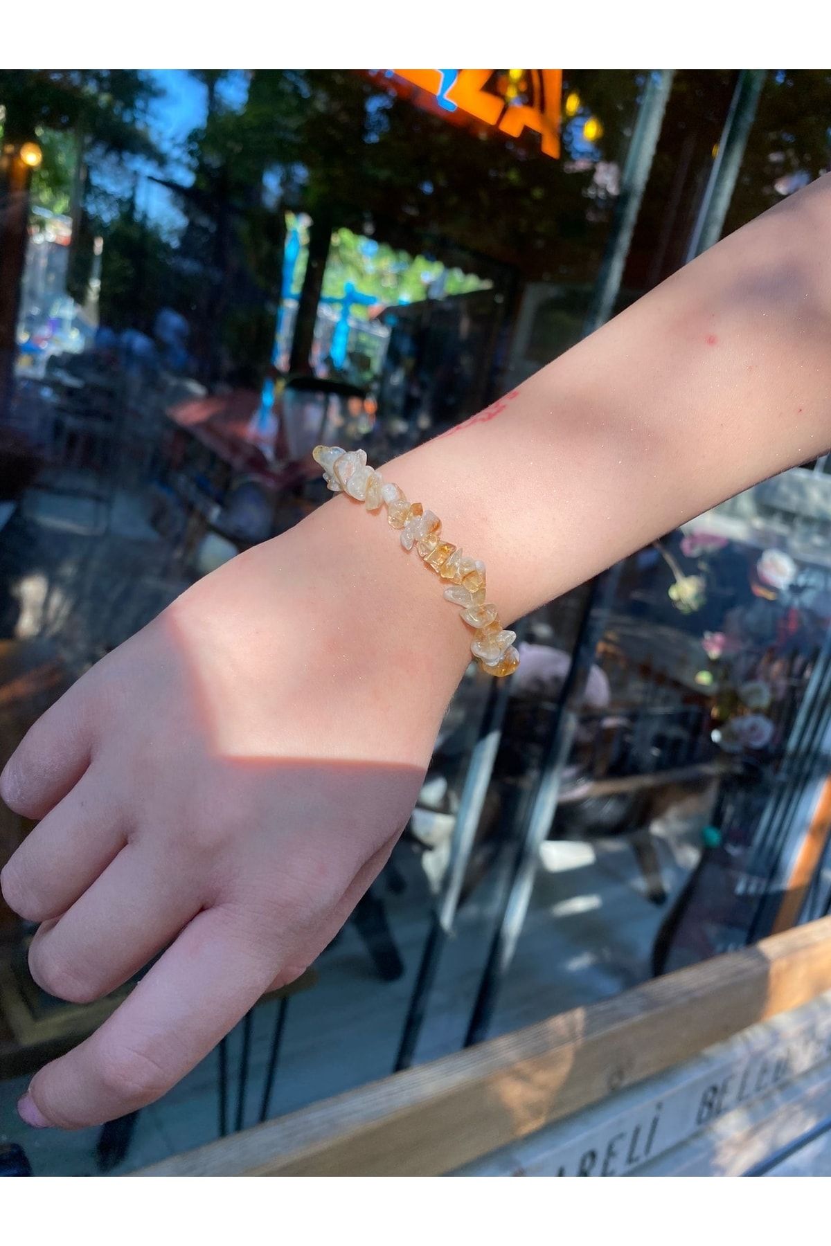 Natural citrine bracelet outlet