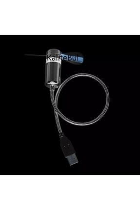 Siyah Işıksız Kıvrılabilir Taşınabilir Usb Fan Vantilatör 21my21 Image 0