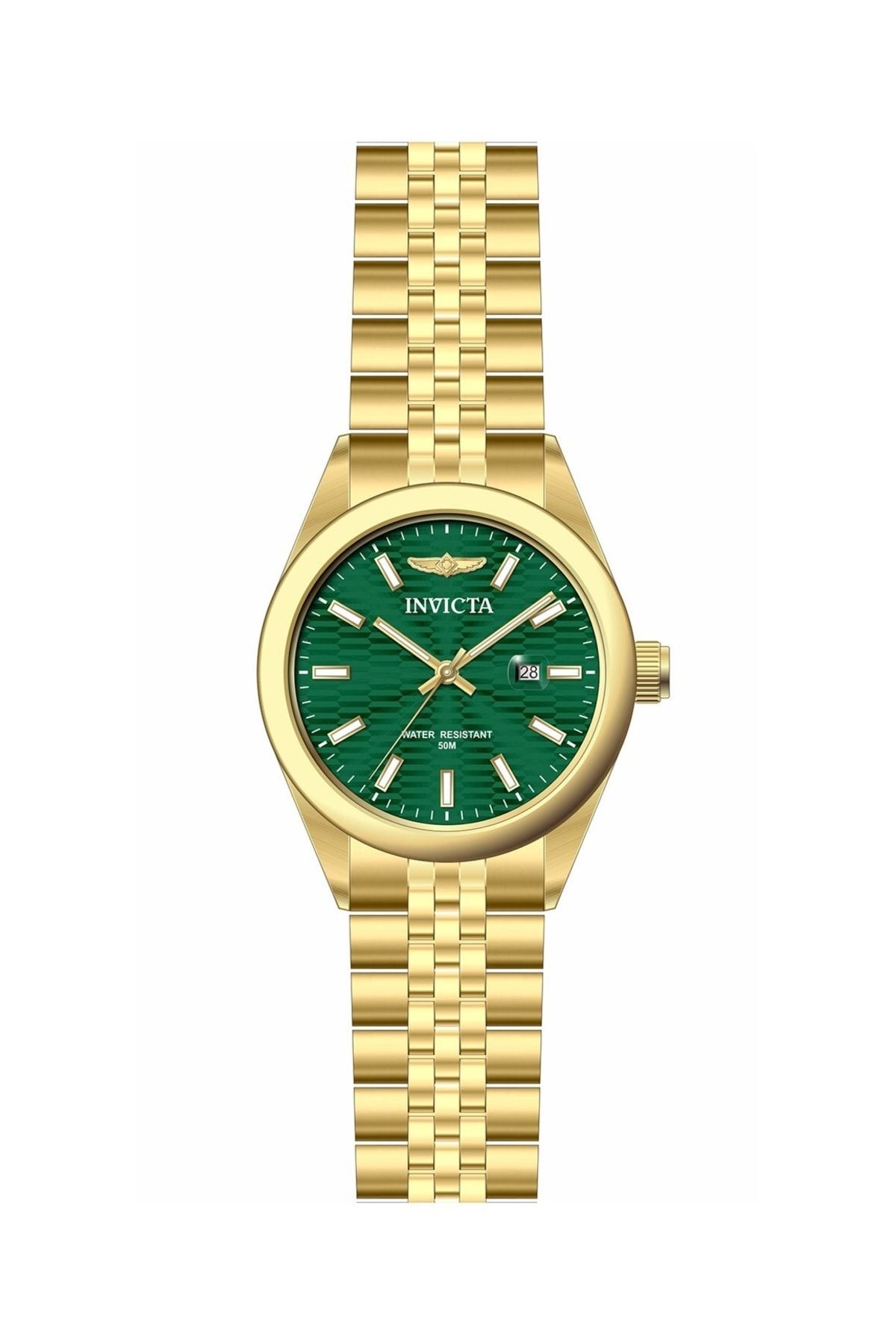 Invicta Watch Green Gold Trendyol