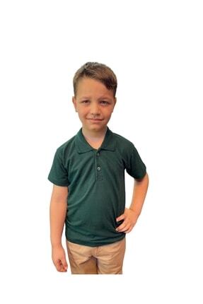 Çocuk Polo Yaka Kısa Kol Okul T-shirt Image 0