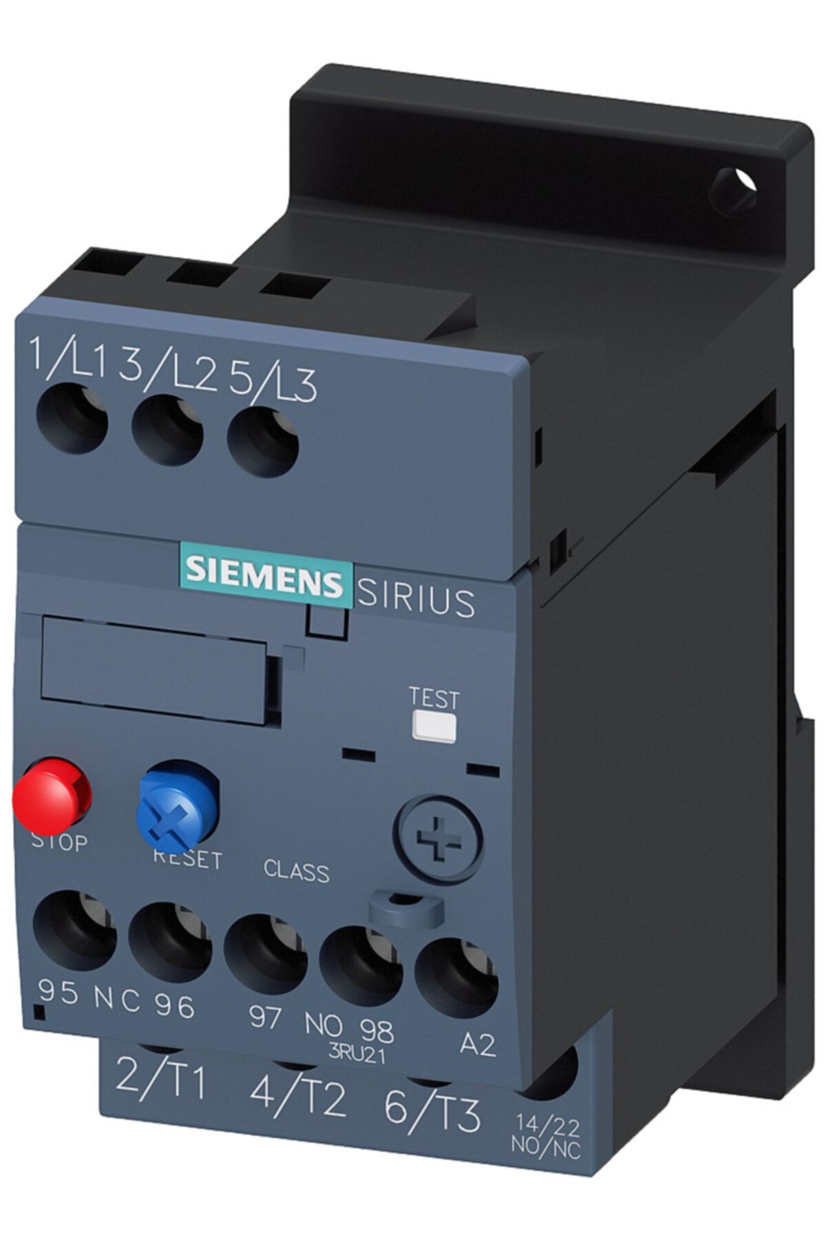 Siemens Sıemens 3ru2116-1cb1 Sirius Termik Röle 1,8-2,5a Boy:s00 1no+1nc