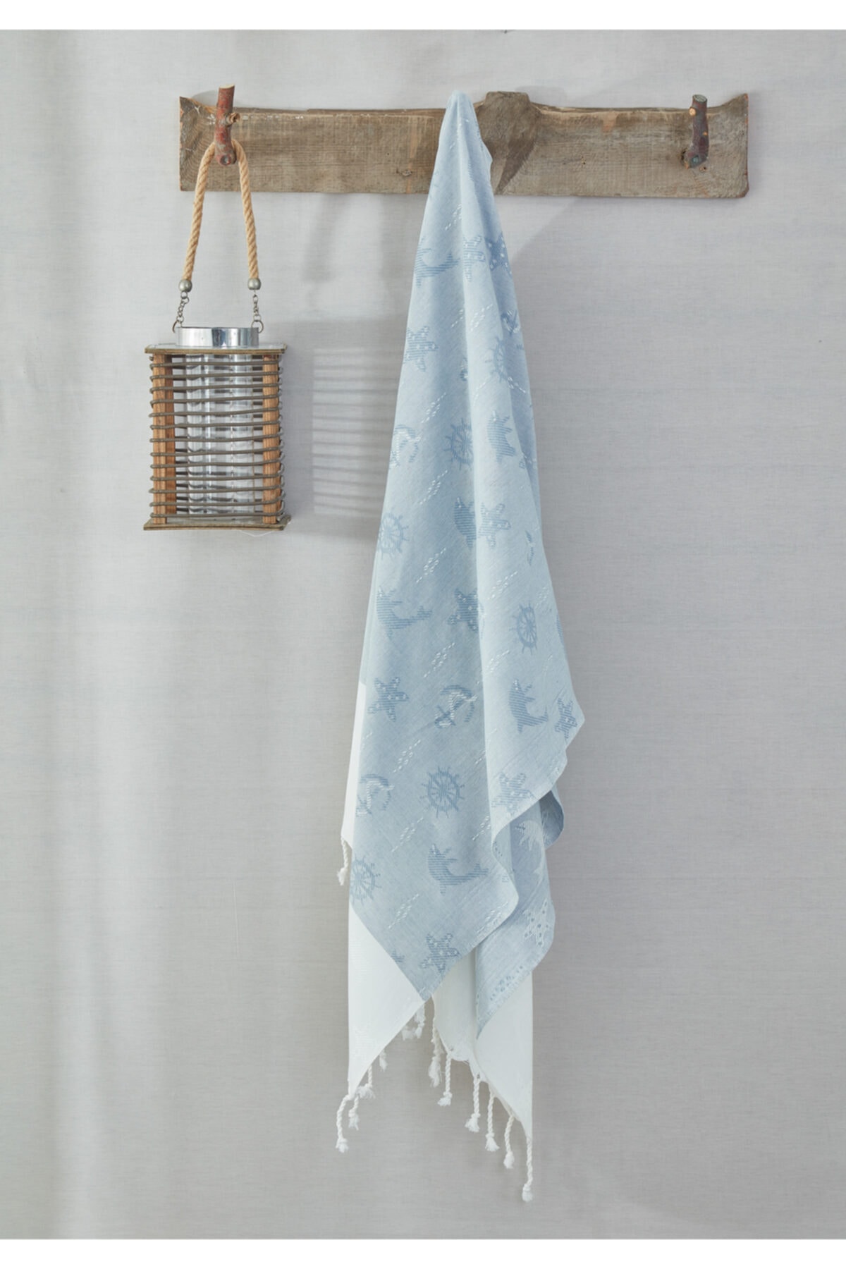 MerryGold Marine Jakarlı Peştemal 100x180 Cm Peştemal5687687