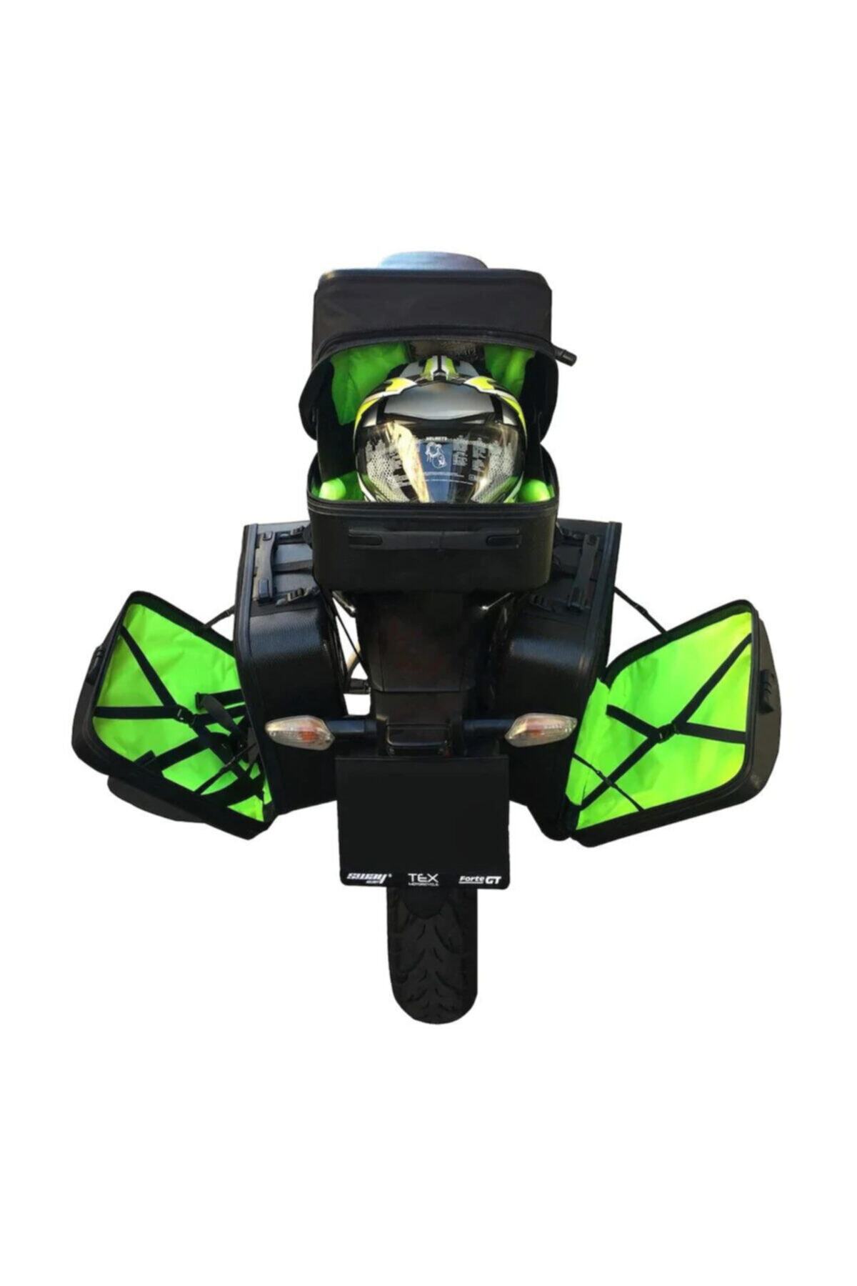 Forte GT 70888 Anka Hard Heybe Çanta 3 Lü Set