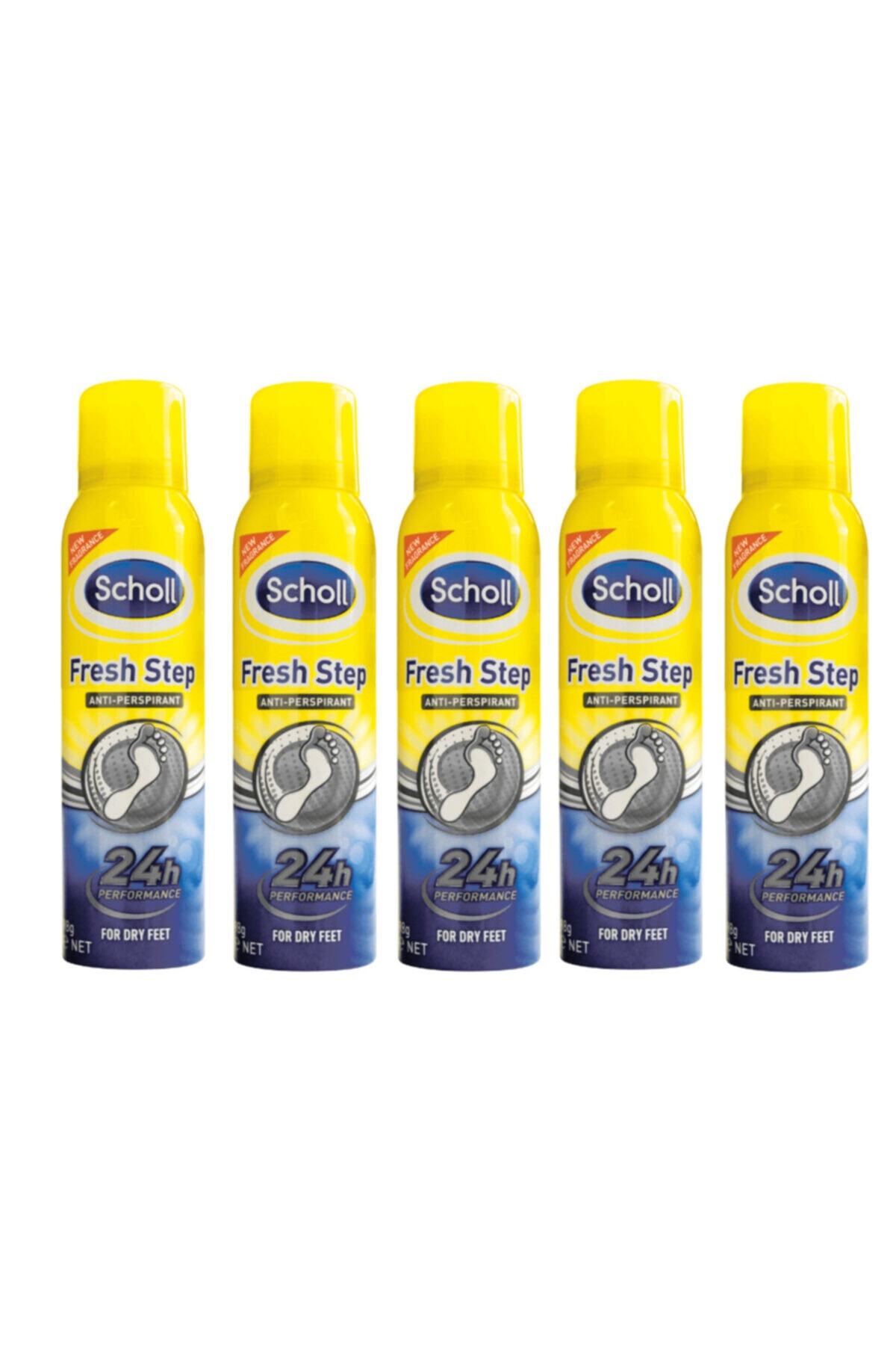 Scholl 24 Saat Etkili Ayak Bakım Spreyi 150 Ml*5 Adet