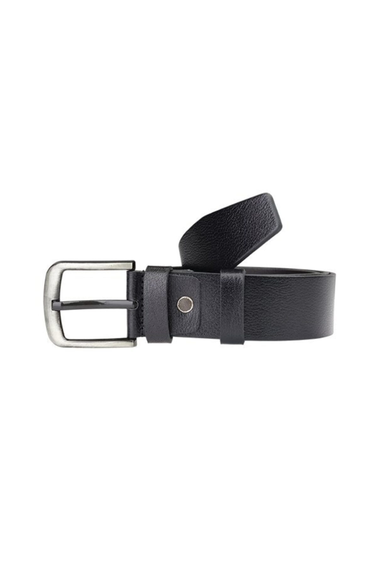 Hodore Hakiki Manda Derisi 4.5 Cm Siyah Spor Kemer