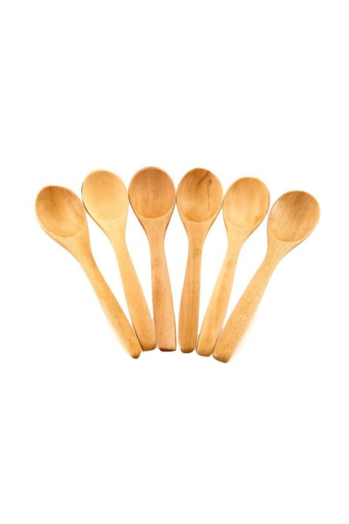 BALSA Ahşap 6lı Çay Kaşığı