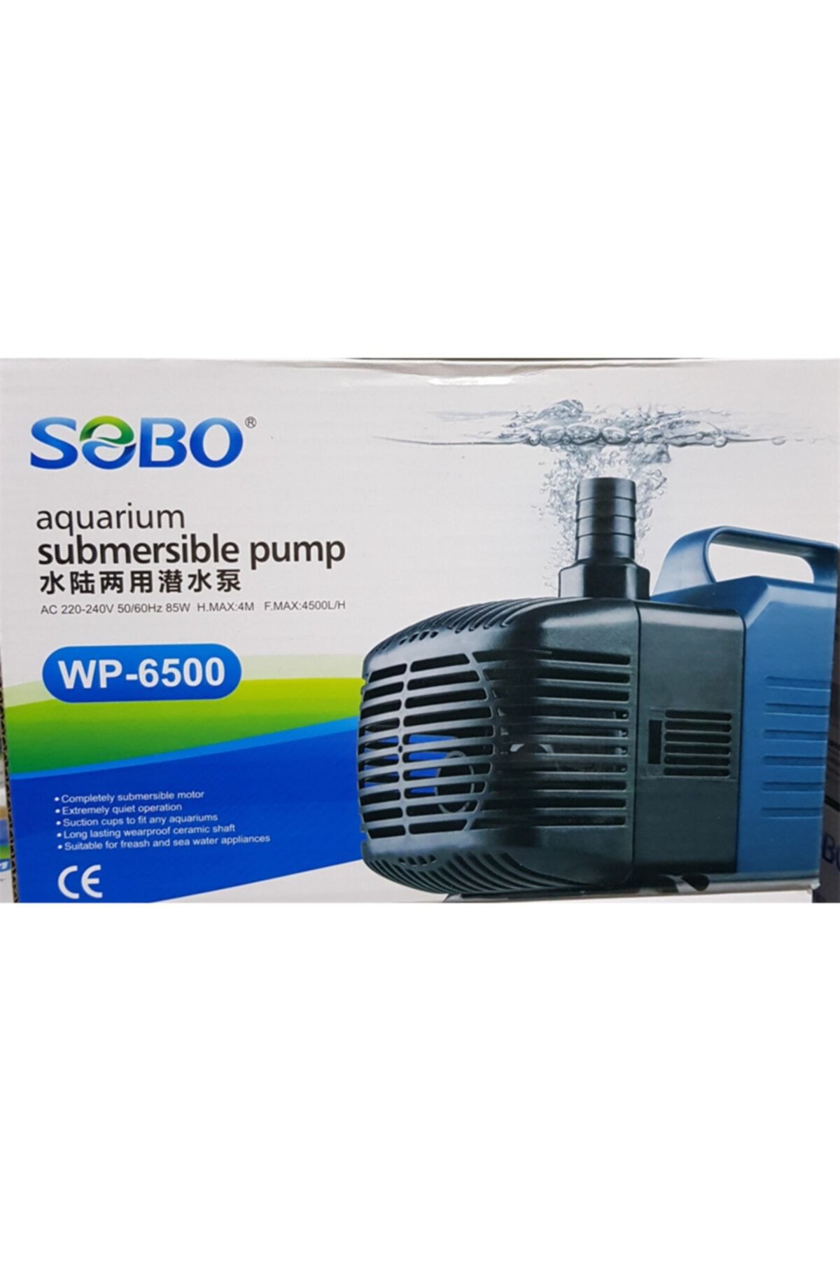 Sobo Samp Motoru Wp-6500 85w 4500 lt/saat