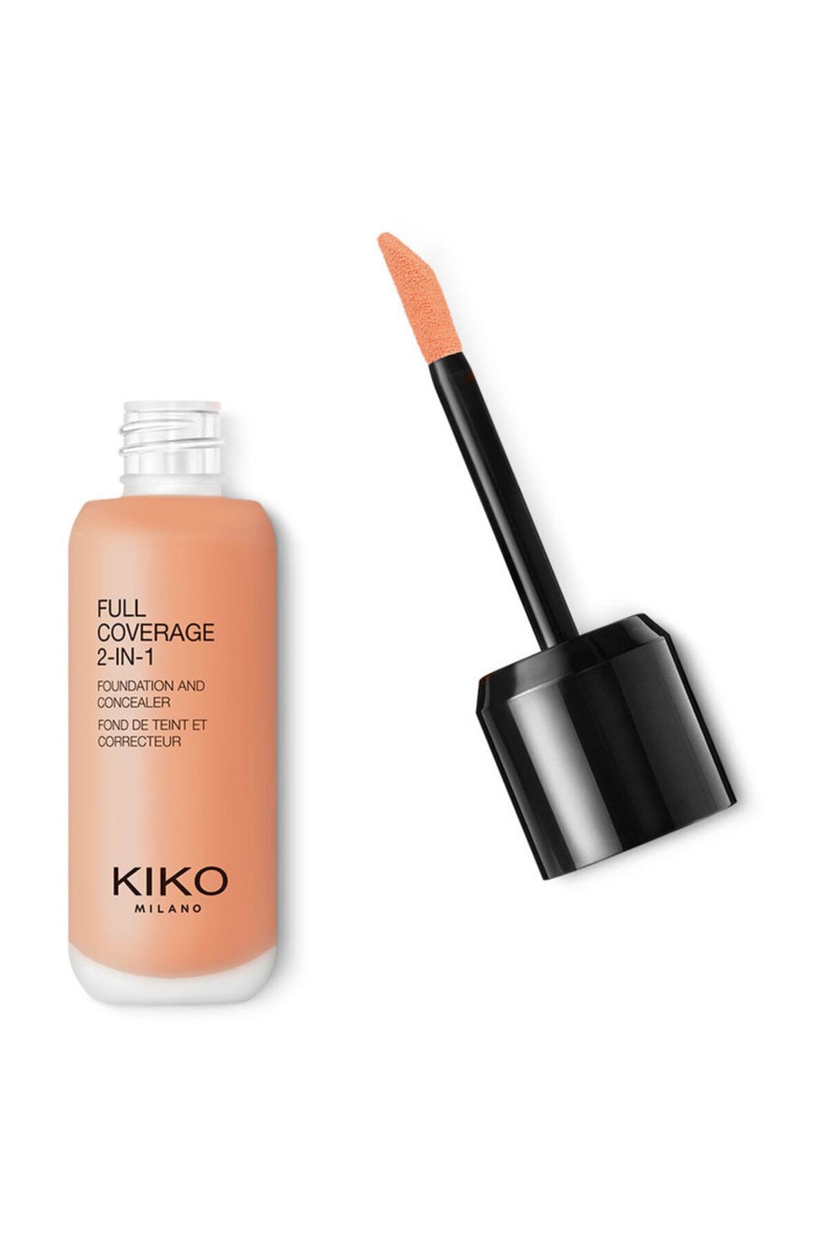KIKO Fondöten & Kapatıcı - Full Coverage 2-İn-1 Foundation & Concealer 20 - N 95 Neutral