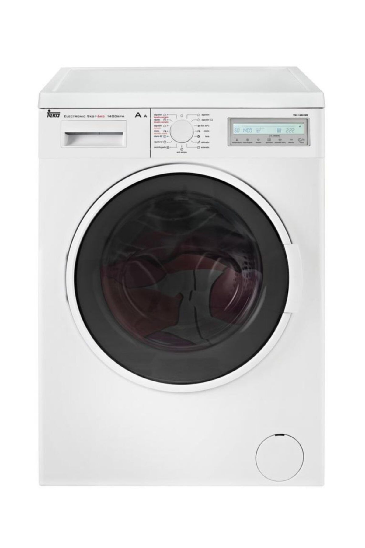 Teka Tk3 1490 Wd Beyaz Solo Kurutmalı Çamaşır Makinası 9 Kg.