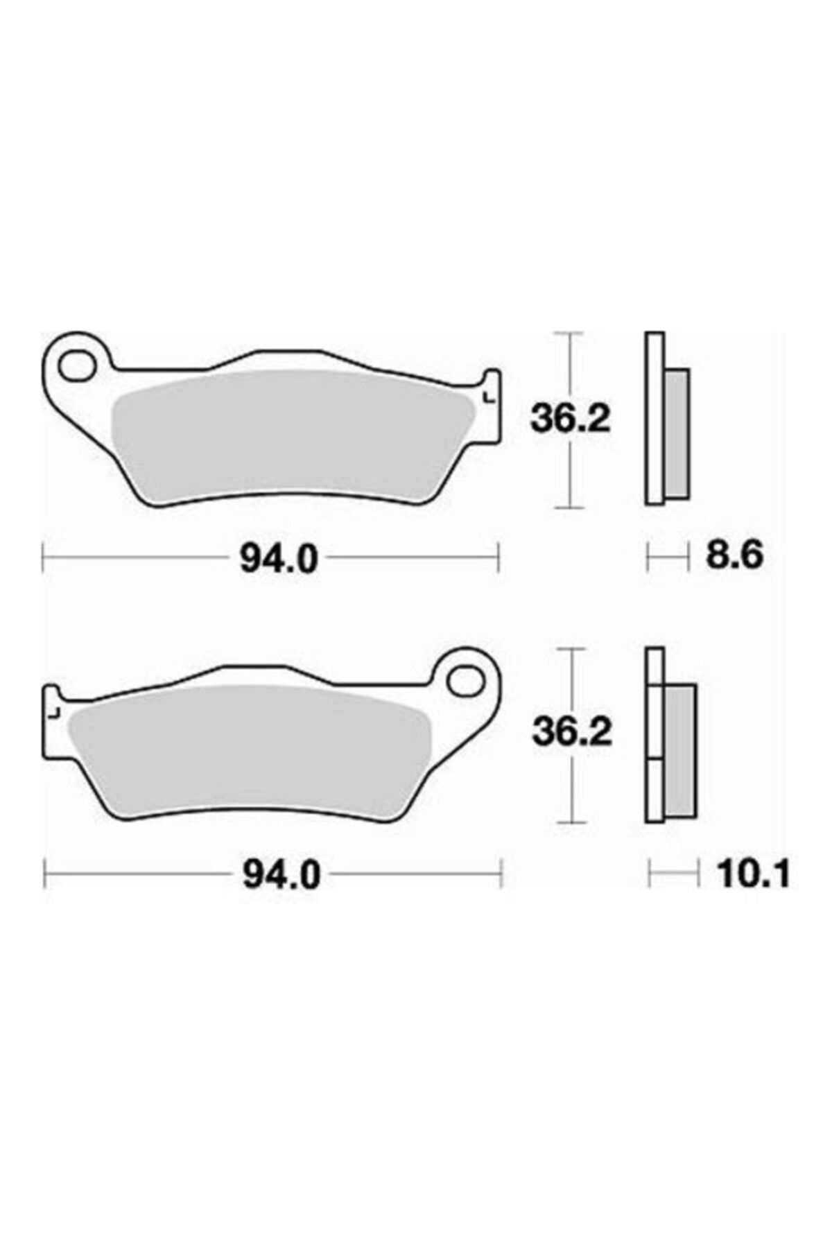 Braking 794cm56 Sinterli Fren Balatası