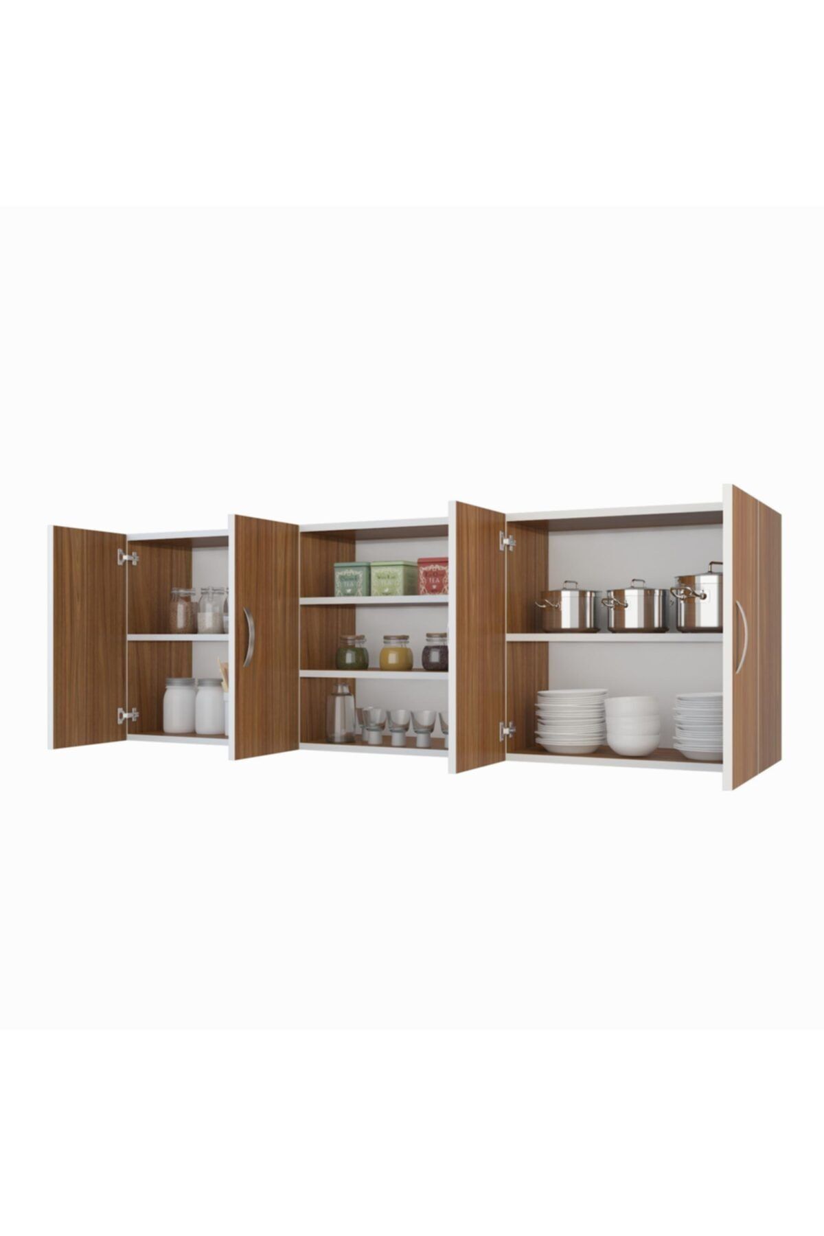 Kenzlife hazır mutfak vita cvz 060*180*32 mutfak banyo dolabı kapaklı raflı
