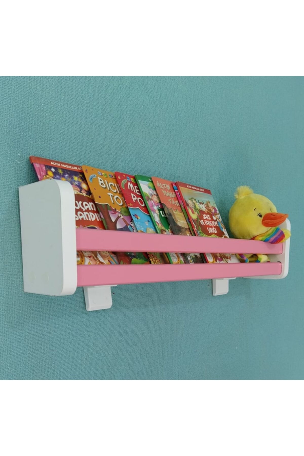 Emdief Home Rüya Serisi Pembe Renk Montessori Kitaplık
